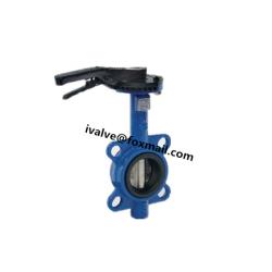 Cast Iron Wafer Style Butterfly Valve