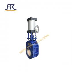 Thin Type Pneumatic Ceramic Double Disc Gate Valve