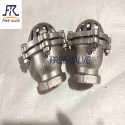 Stainless Steel Bottom Valve Lift Check Valve Screwed Foot Valve