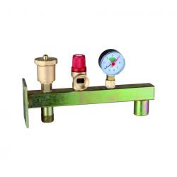 Brass Boiler Valve Set