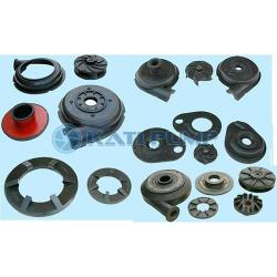 Rubber slurry pump parts