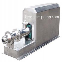 GF food sanitary grade stainless steel single screw pump