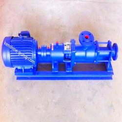 G singles screw sewage slurry drainage pump