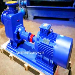 ZX horizontal self priming centrifugal pump