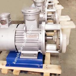 VSP fluoroplastic strong self priming pump