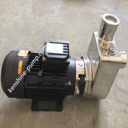 stainless steel semi-open impeller self priming pump