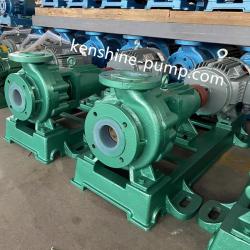 Chemical pump corrosion resistant acid transfer PTFE or FEP material