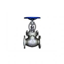 Straight through globe valve