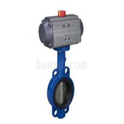 Pneumatic Wafer Butterfly Valve