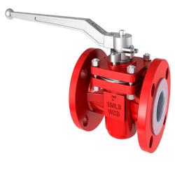 PFA FULL LINED PLUG VALVE