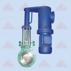 Electric & Hydraulic lidded knife gate valve